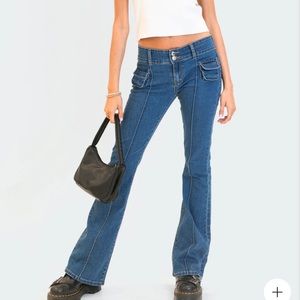 Edikted Low Waisted Jeans